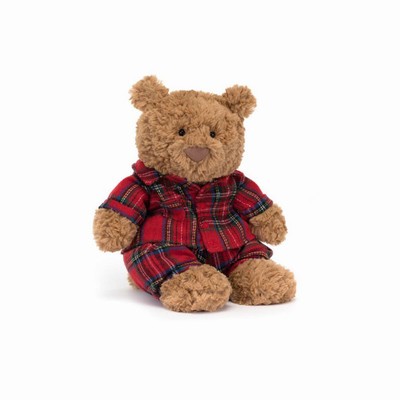 Jellycat Bartholomew Bedtime Bear New Zealand | TVCQF2416